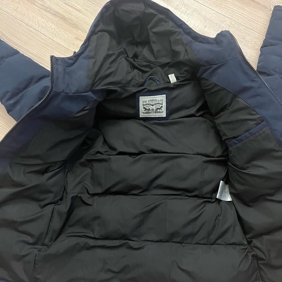 Levi’s Arctic Cloth Mid Length Water Resistant Coat - Picture 5 of 8